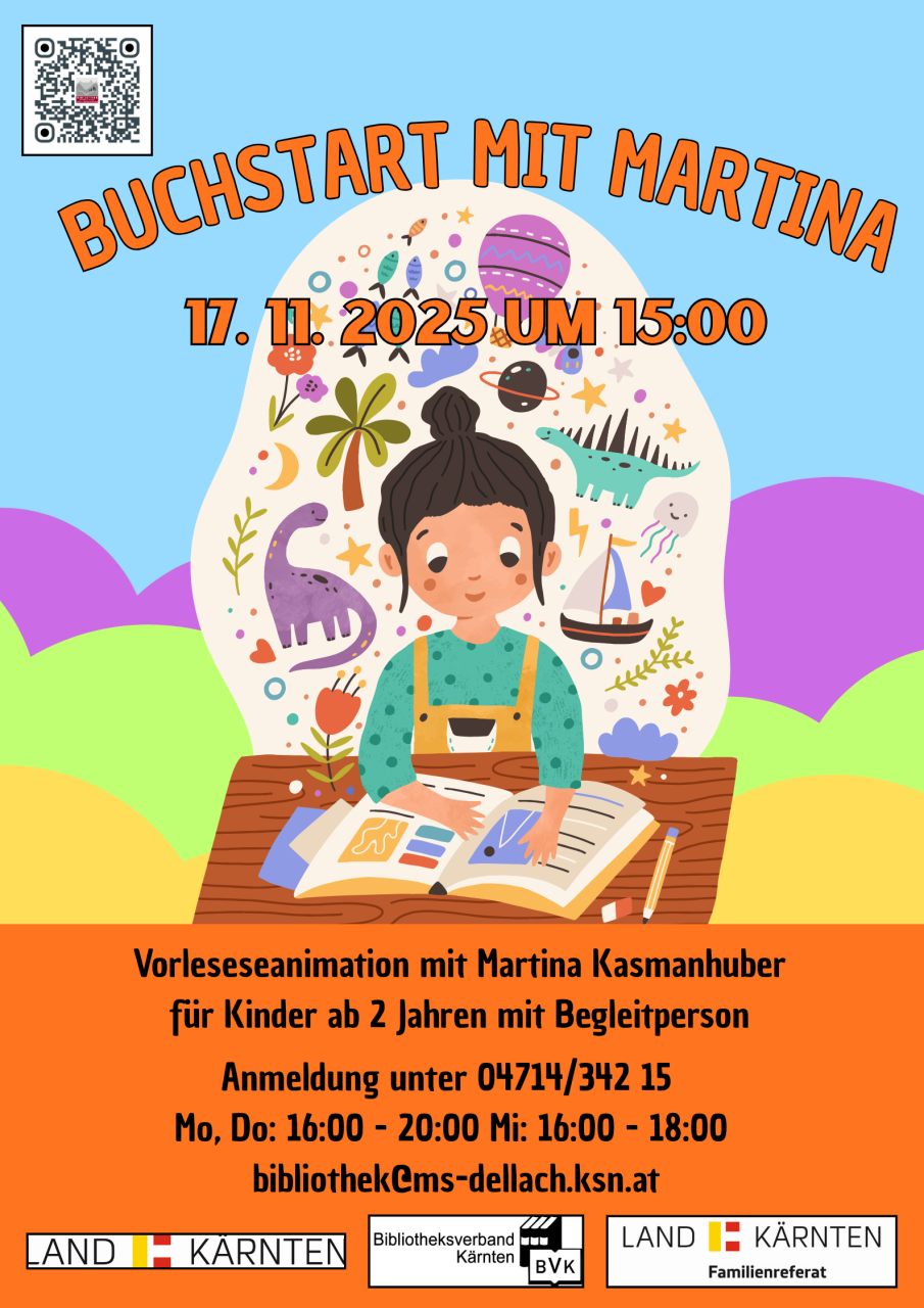 Buchstart mit Martina