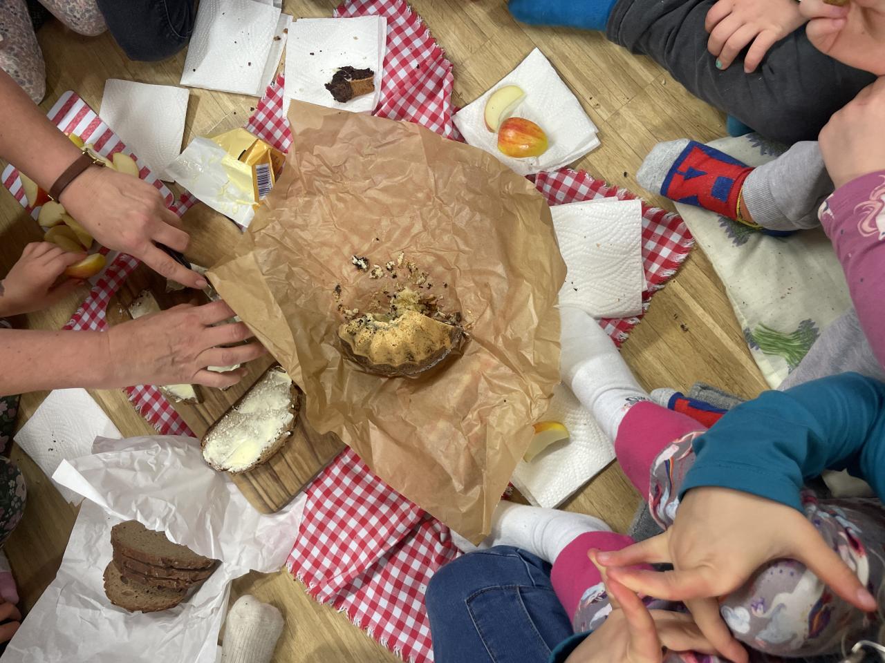 Buchstart mit Martina