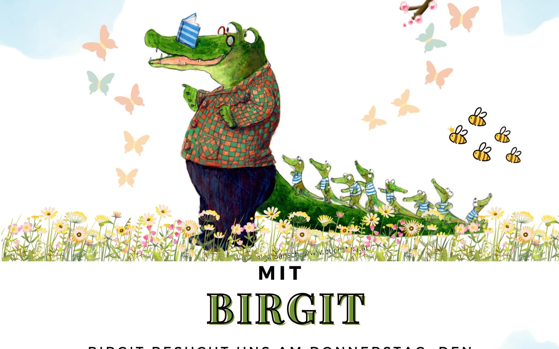 Buchstart mit Birgit