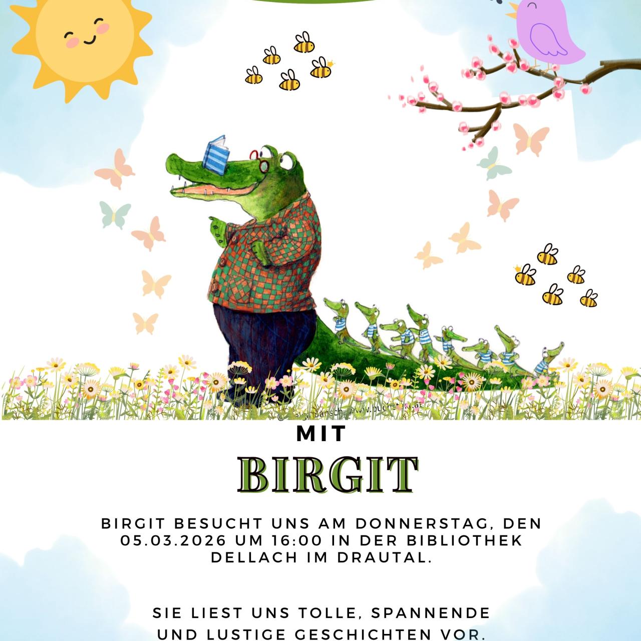 Buchstart mit Birgit